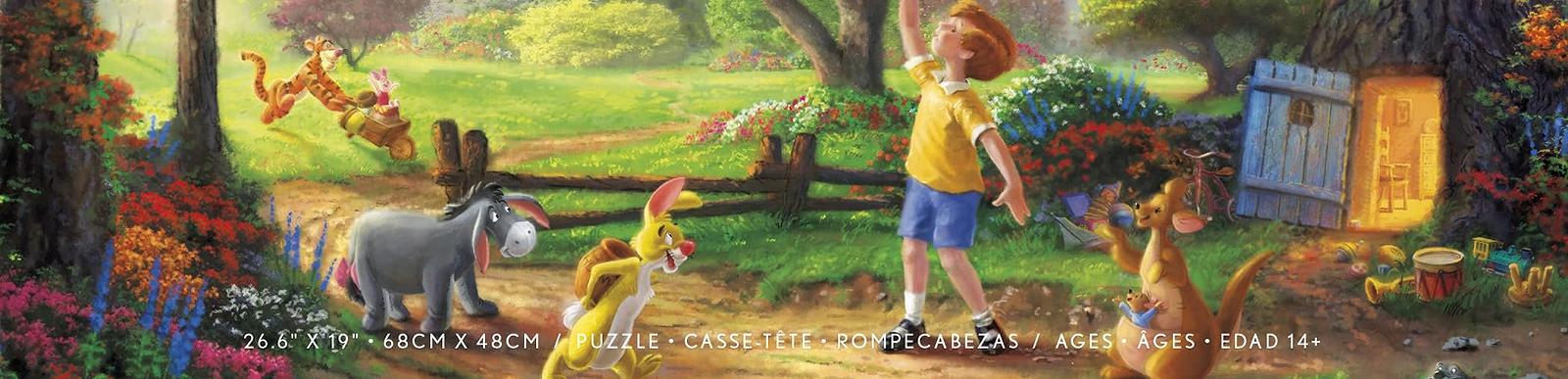 Пазл Ceaco Thomas Kinkade Disney Winnie the Pooh II 1000 деталей, фото №6 Пазл Ceaco Thomas Kinkade Disney Winnie the Pooh II 1000 деталей, фото №6