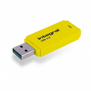 Купити Флеш-диск Integral Neon 128 GB USB 3.0 Yellow - Фото 1 Флеш-диск Integral Neon 128 GB USB 3.0 Yellow - Фото 1