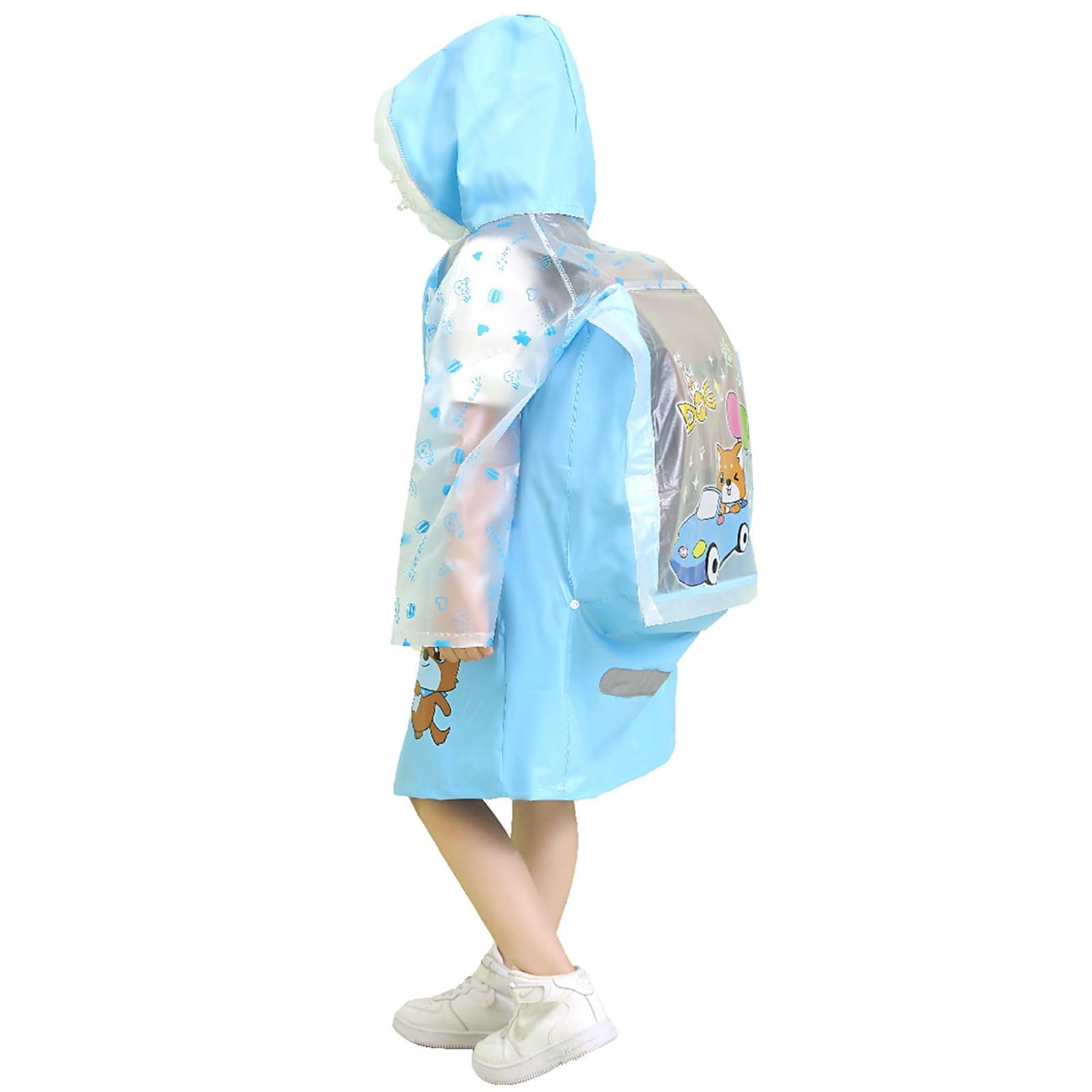 Дощовик Beokeuioe Легкий з чохлом для рюкзака, фото №6