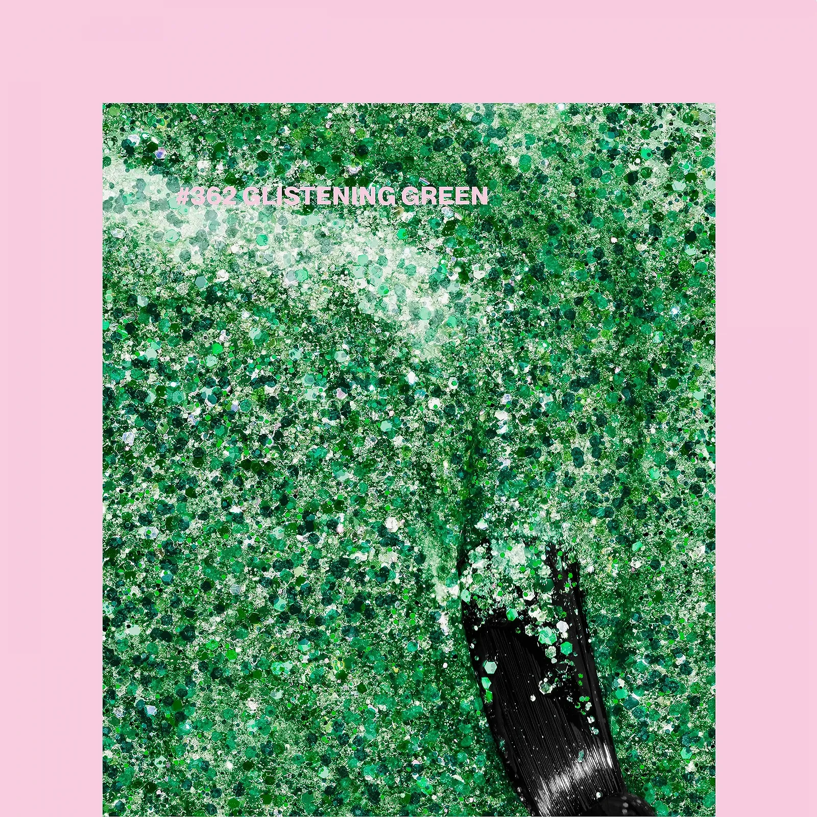 Гель-лак Pink Gellac 362 Glistening Green, 15 мл, зеленый, фото №2 Гель-лак Pink Gellac 362 Glistening Green, 15 мл, зеленый, фото №2