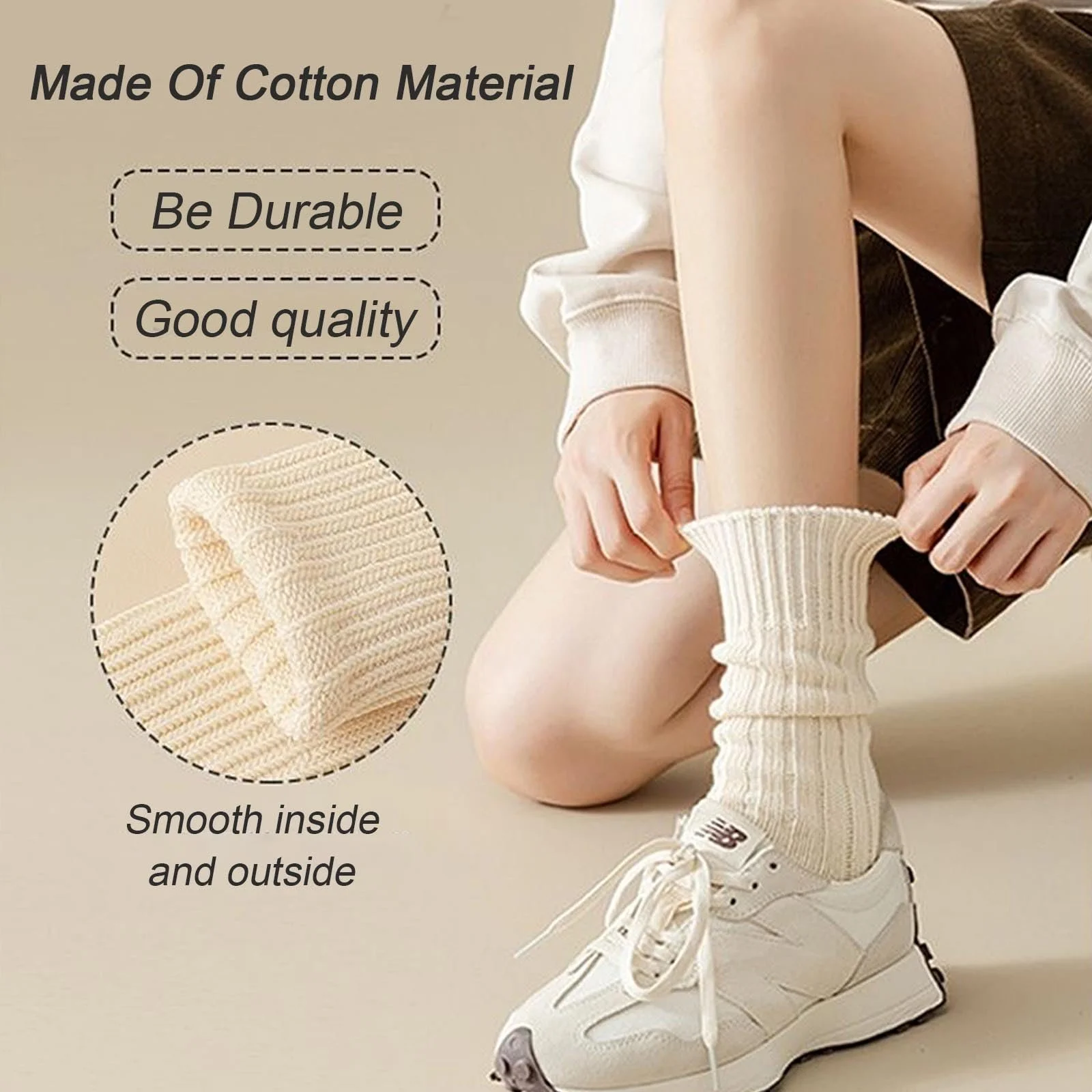 Шкарпетки Slouch 3 пари для жінок One Size, фото №2 Шкарпетки Slouch 3 пари для жінок One Size, фото №2