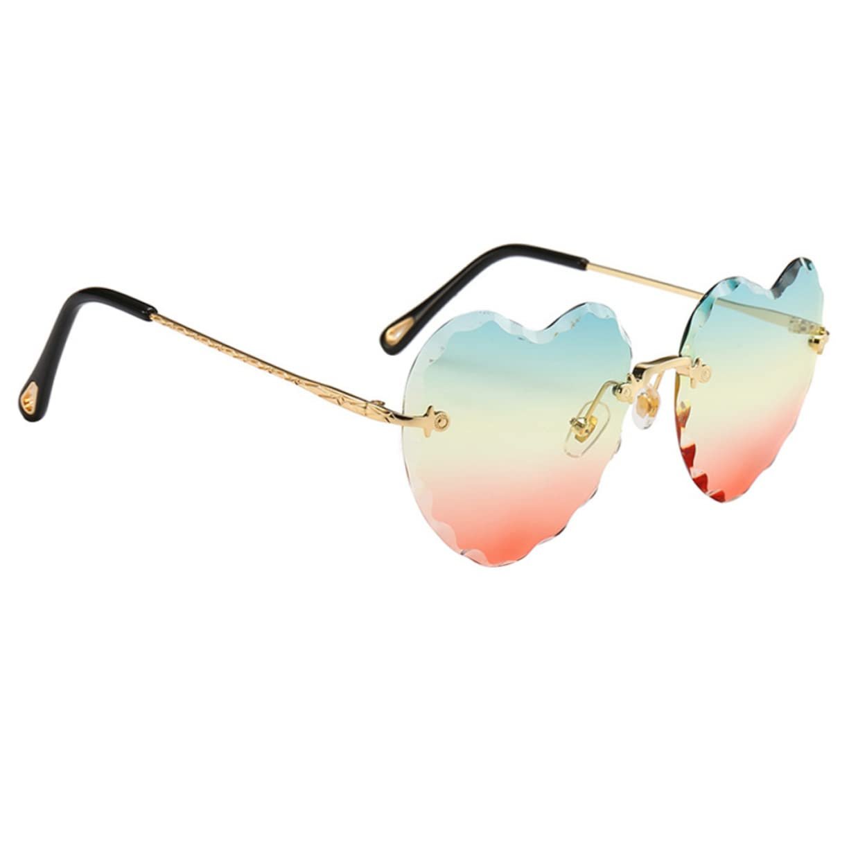 Сонцезахисні Окуляри PACKOVE Без Обрамлення Серцеподібні Жіночі Поляризовані, фото №8