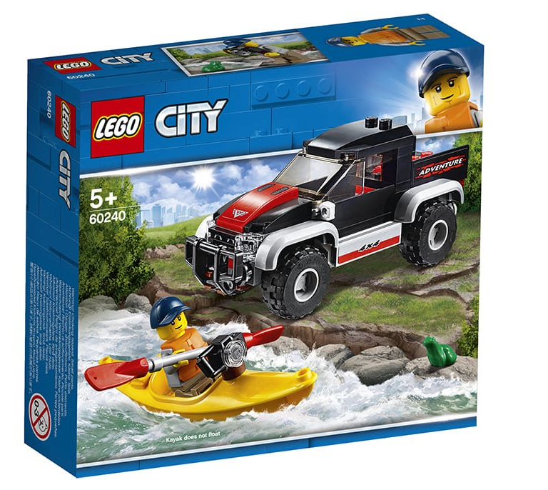 Конструктор Лего LEGO City Пригоди на байдарках (60240), фото №1 Конструктор Лего LEGO City Пригоди на байдарках (60240), фото №1