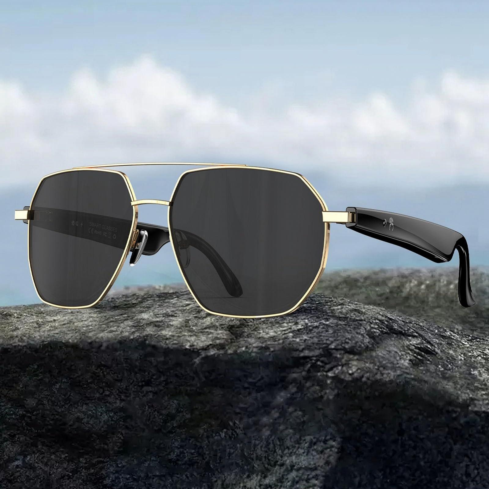 Розумні окуляри з AI перекладачем, мікрофоном та динаміком, переклад в реальному часі, 163 мови, фото №8