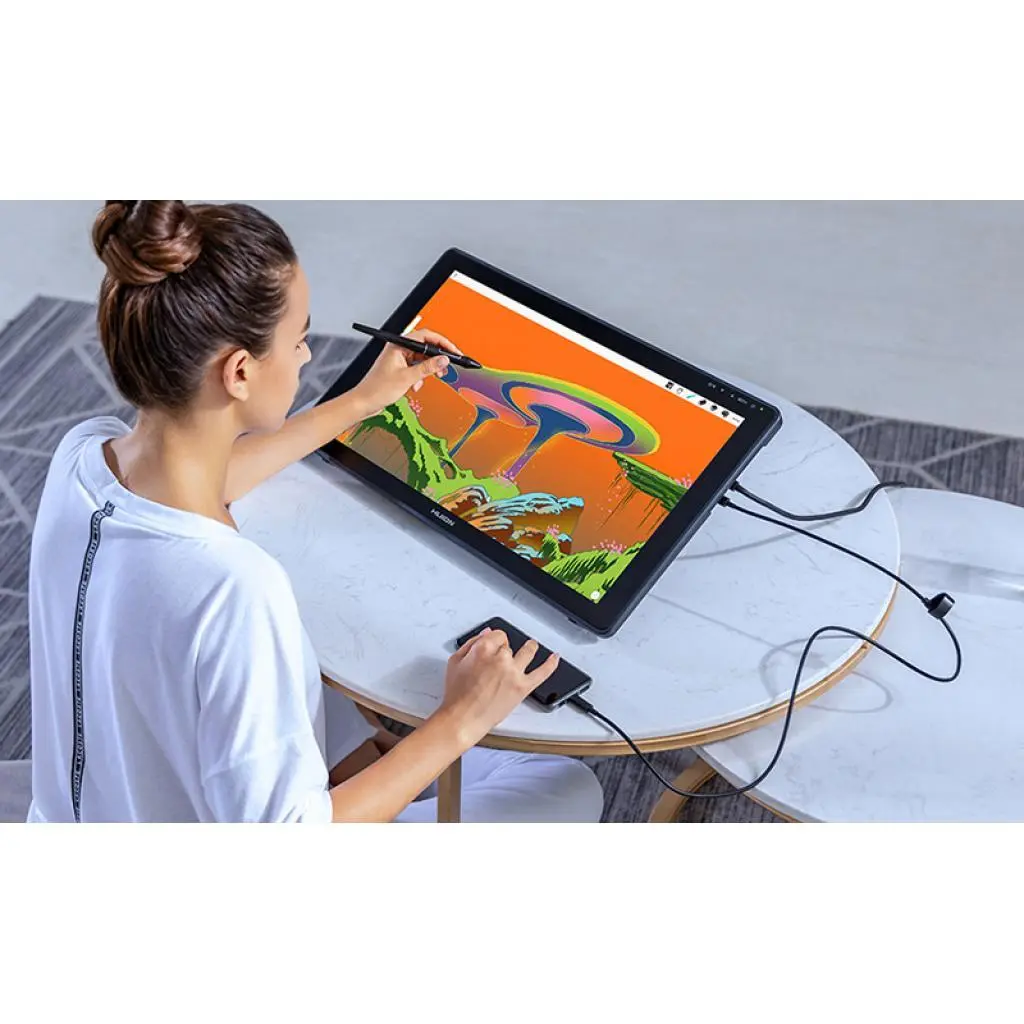 Планшет-монитор Huion Kamvas 22 Plus GS2202, фото №10