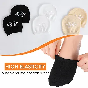 Жіночі шкарпетки з пальцями 6 пар дихаючі напівшкарпетки протиковзкі synthetic.ua - Фото 1