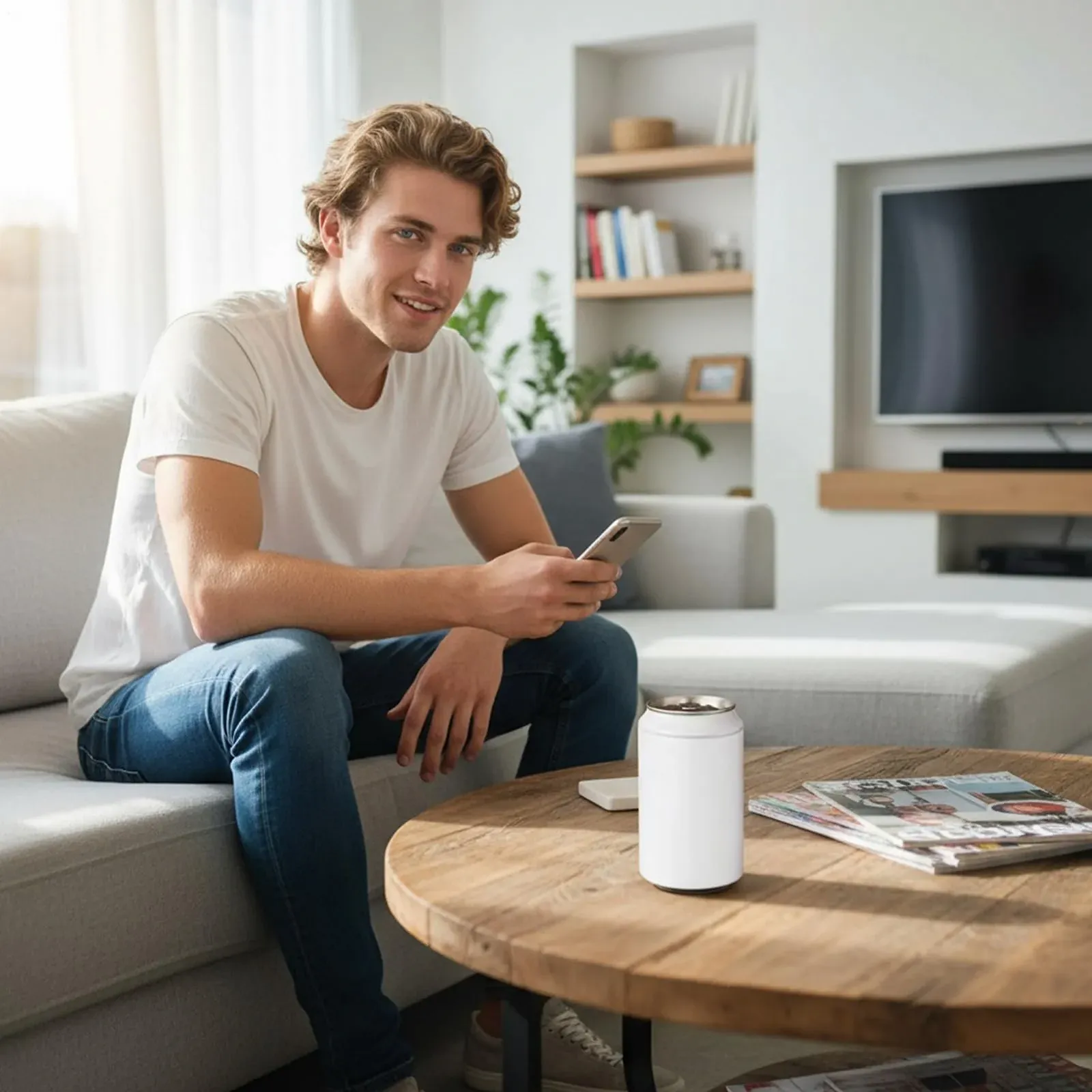 Сейф-скарбничка Secret Safe у формі банки прихована Metal, фото №2