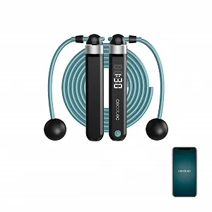 Купити Скакалка Cecotec SmartComba 3000 Connected Регульована 2-в-1 Обертання 360º LED-дисплей - Фото 1 Скакалка Cecotec SmartComba 3000 Connected Регульована 2-в-1 Обертання 360º LED-дисплей - Фото 1