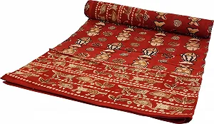 Покривало Блок-Принт GURU SHOP Дизайн 14 Бавовна Двоспальне 225 x 275 см - Фото 1