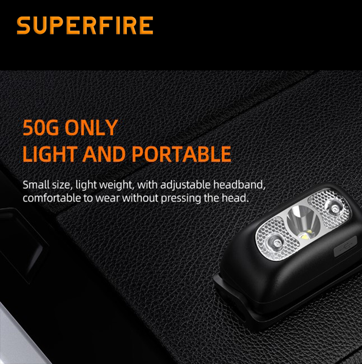 Акумуляторний ламповий світлодіодний HL05-E SuperFire 120 Lumen IP44, фото №5 Акумуляторний ламповий світлодіодний HL05-E SuperFire 120 Lumen IP44, фото №5