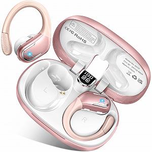 Навушники Ltinist Спорт 2024 Bluetooth 5.3 HiFi Стерео 75 годин Шумозаглушення LED-дисплей IP7 Водонепроникні USB-C Швидка зарядка - Фото 1