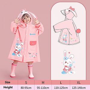 Детский дождевой плащ-накидка Со складным капюшоном Тонкий Дышащий Многоразовый Легкий Велосипедный дождевой пончо Дождевой плащ Дождевой пончо synthetic.ua - Фото 1