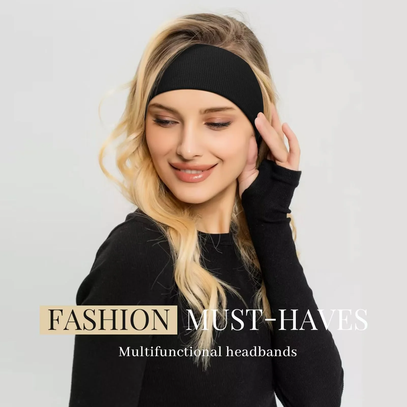 Пов'язка на голову Літо Бавовна Однотонний, фото №5 Пов'язка на голову Літо Бавовна Однотонний, фото №5