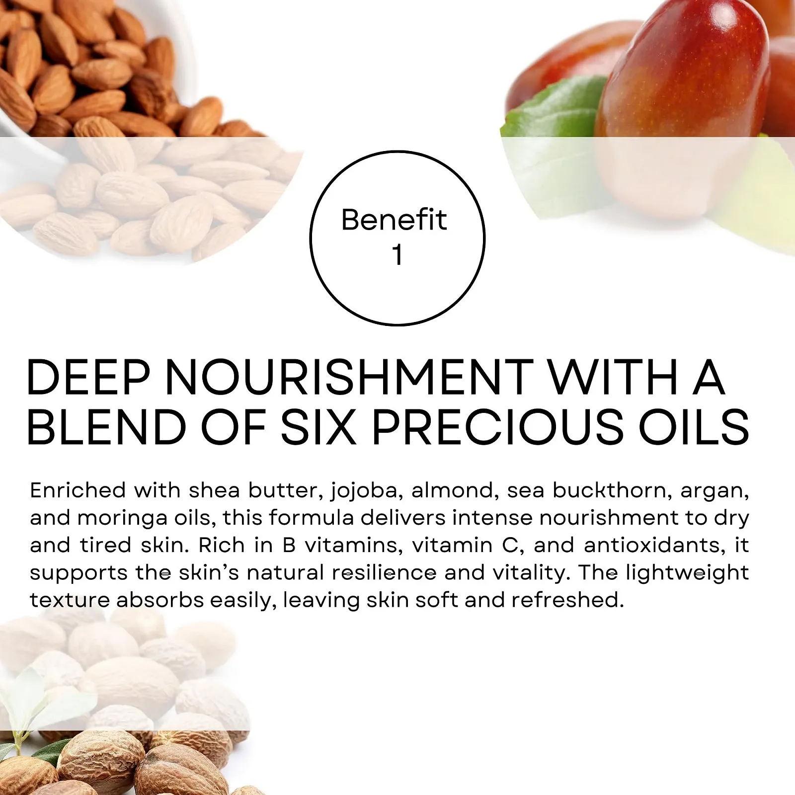 Крем для рук SNB Professional Skin Revive Therapy з олією жожоба, 200 мл, фото №3