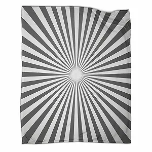 Покривало VFKLZCNYR Геометричні візерунки 3D-друк Фланель фліс 100 x 130 см - Фото 1