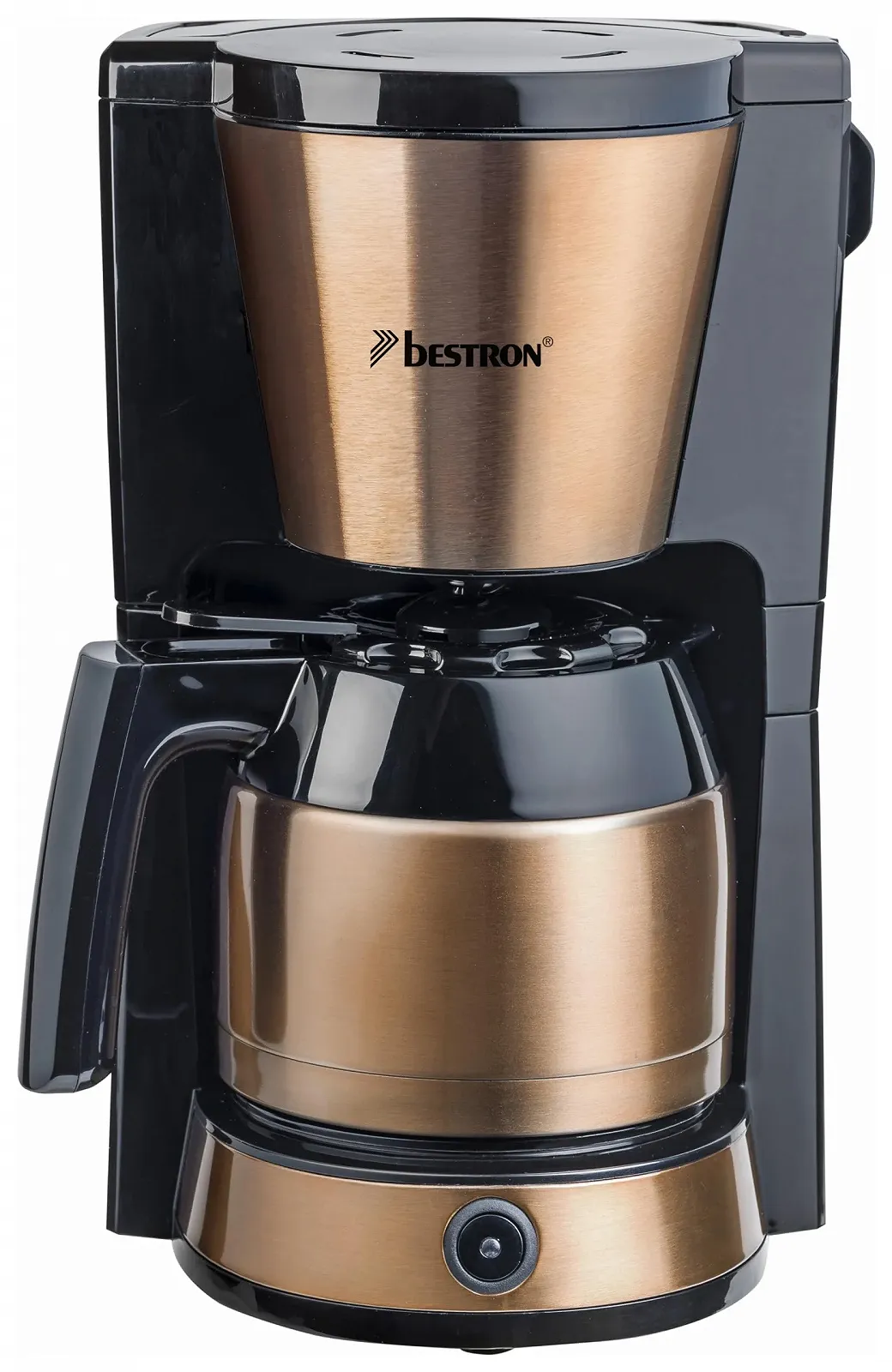 Капельная кофеварка Bestron ACM1000CO 8 чашек Термокувшин 1 L 900 W Медная, фото №1
