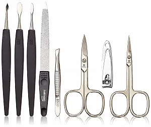 Купить Набор для маникюра Pfeilring Action, 8 предметов, темно-коричневый - Фото 1 Набор для маникюра Pfeilring Action, 8 предметов, темно-коричневый - Фото 1