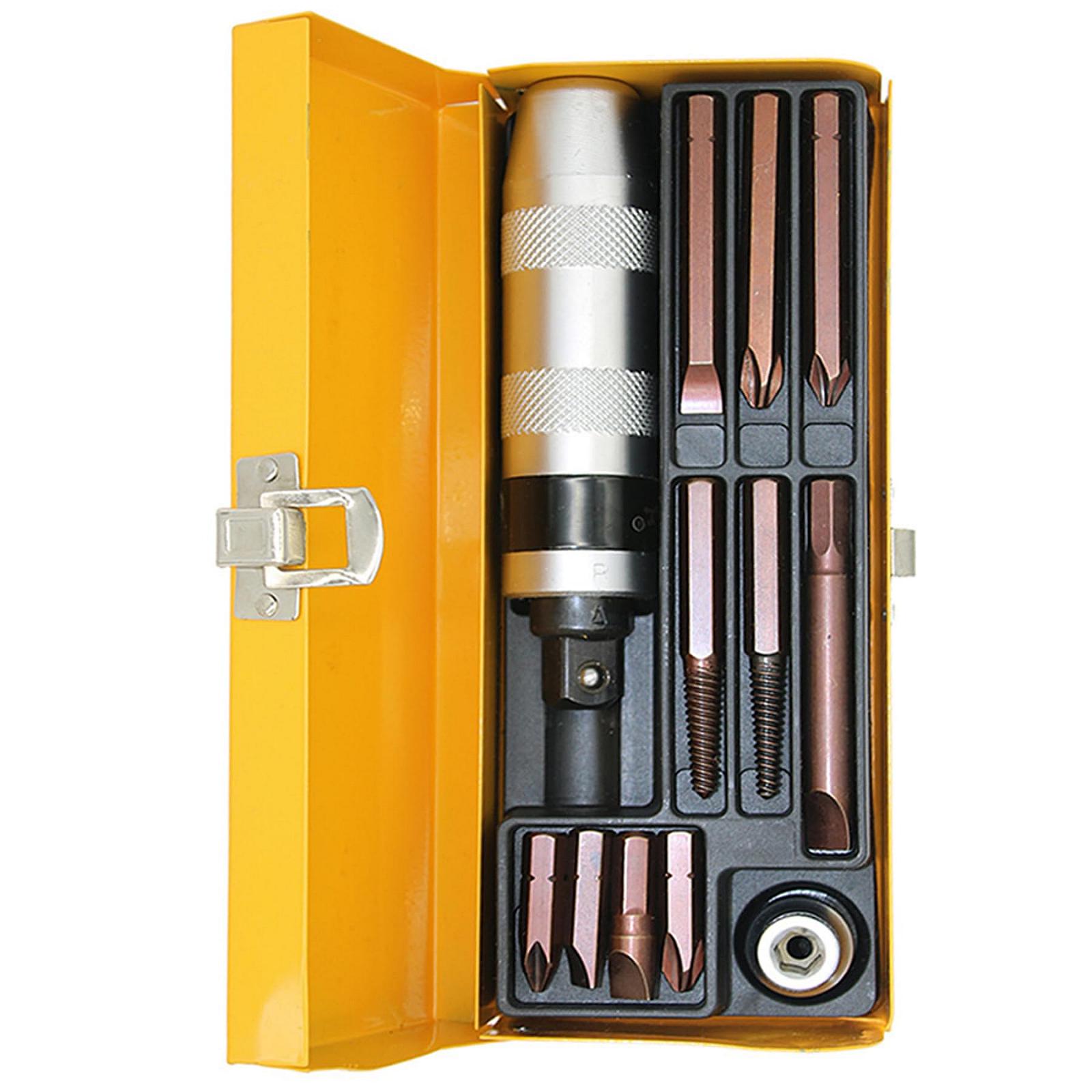 Набір викруток Gonnely 12 штук ручний ударний хром-ванадієва сталь для промислового обслуговування, фото №1 Набір викруток Gonnely 12 штук ручний ударний хром-ванадієва сталь для промислового обслуговування, фото №1