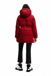 Пальто Desigual Довге стьобане Жіноче synthetic.ua - Фото 1