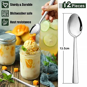 Ложка чайна Joyfair з нержавіючої сталі 13.5 см synthetic.ua - Фото 1