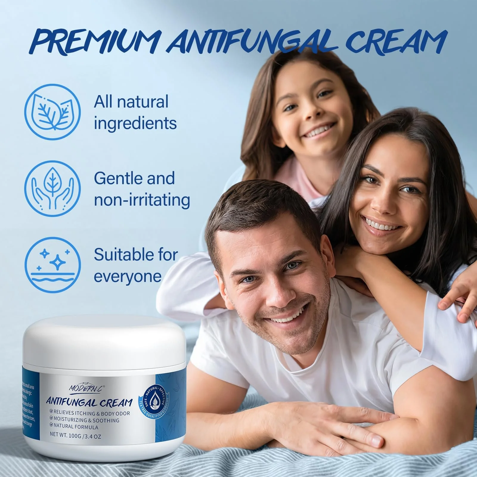 Противогрибковый крем с маслом чайного дерева 100 г, фото №5 Противогрибковый крем с маслом чайного дерева 100 г, фото №5