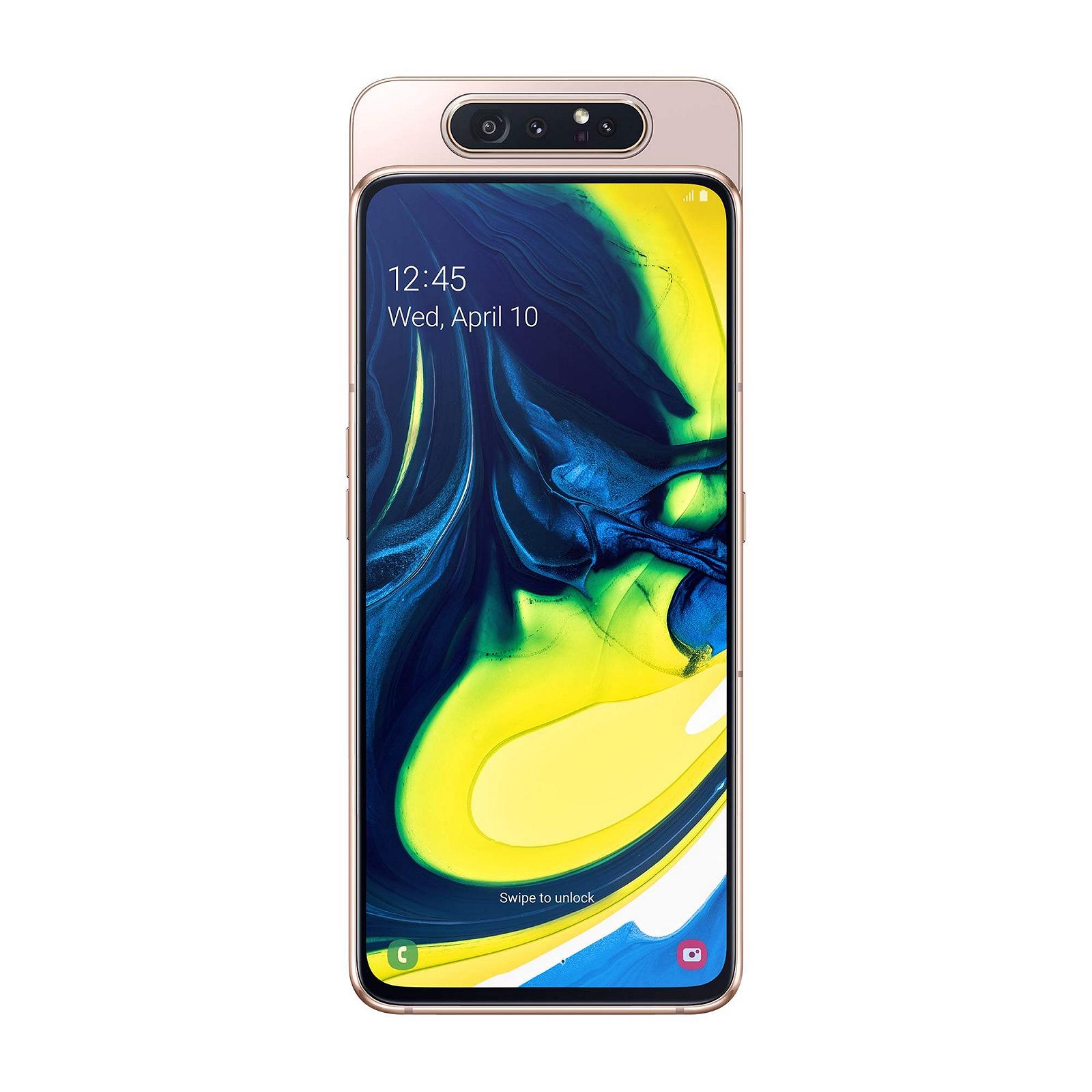 Смартфон Samsung Galaxy A80 4G 6.7" 8/128GB Gold, фото №8