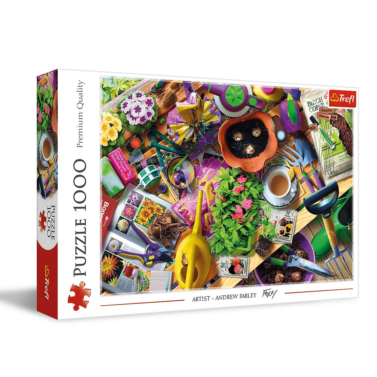 Пазл Trefl Garden Tidy 1000 деталей 68 x 48 см, фото №1