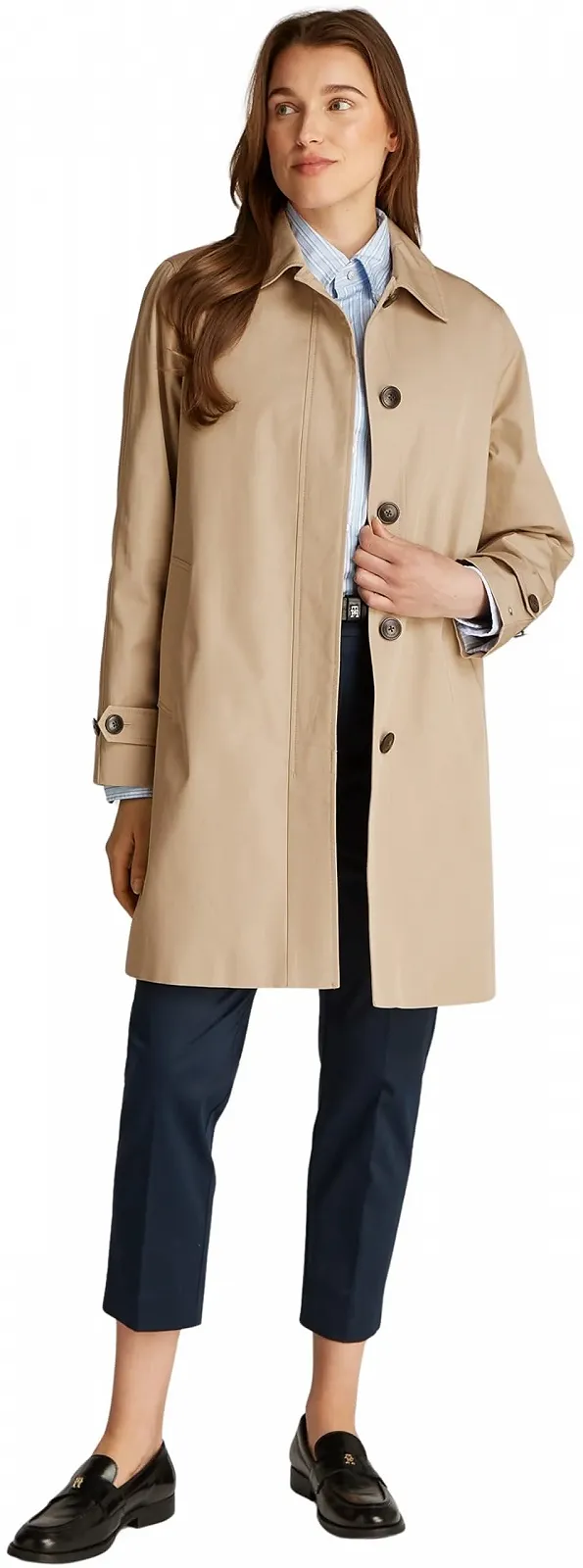 Тренч Tommy Hilfiger 2 в 1 Знімна планка на ґудзиках, фото №4 Тренч Tommy Hilfiger 2 в 1 Знімна планка на ґудзиках, фото №4