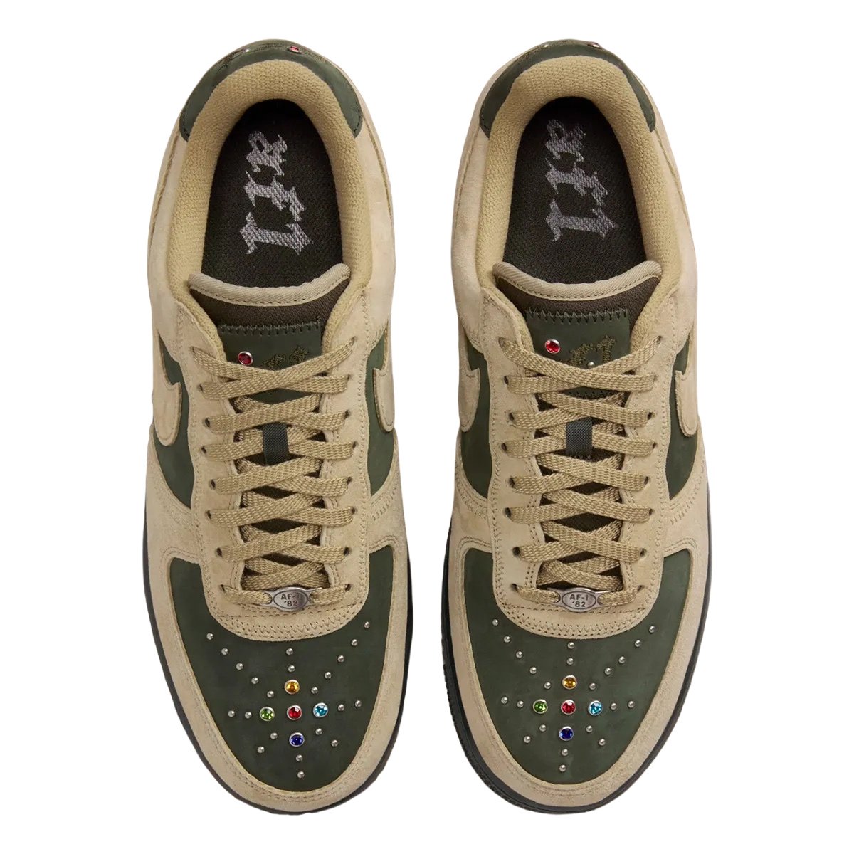 Кроссовки Nike Air Force 1 Low Dark Army Neutral Olive Gems Размер 46, фото №5