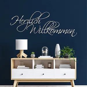 Наклейка на стіну Welcome Lettering 49 кольорів 4 розміри - Фото 1