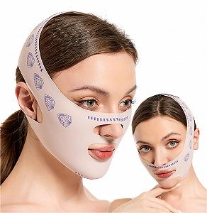 V-образная лифтинг-маска для лица, пояс для подтяжки лица для устранения дряблости кожи - Фото 1