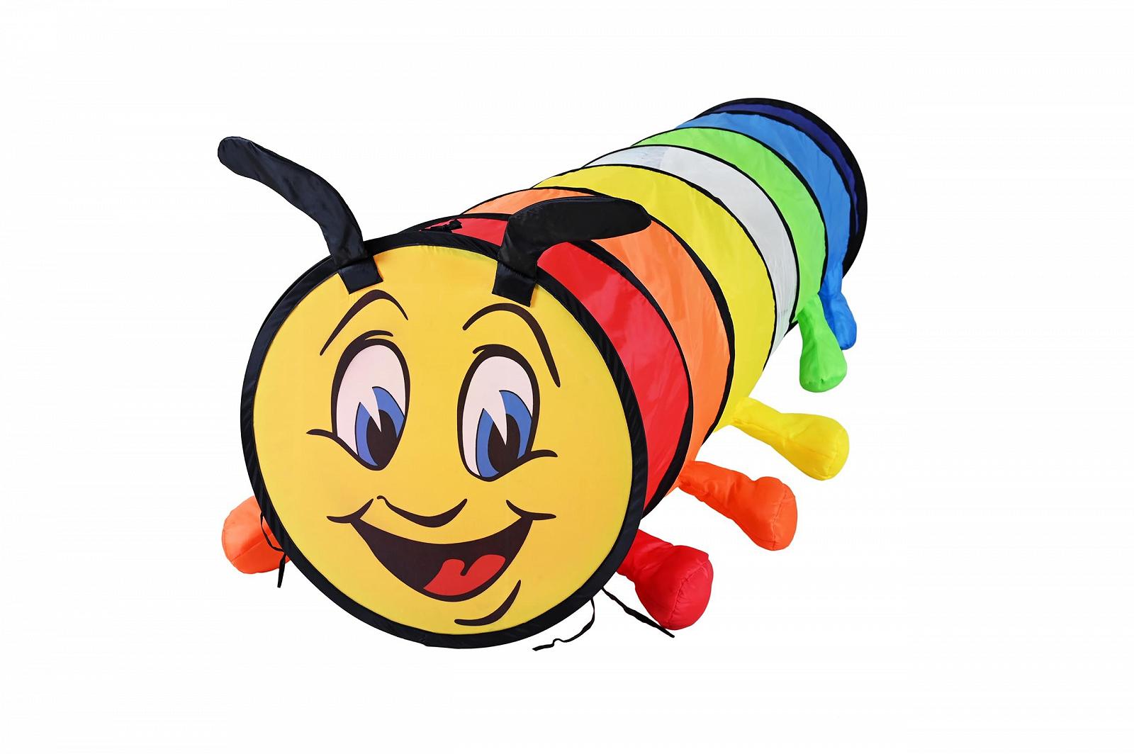 Игровой туннель Knorrtoys Красочная Гусеница, фото №1