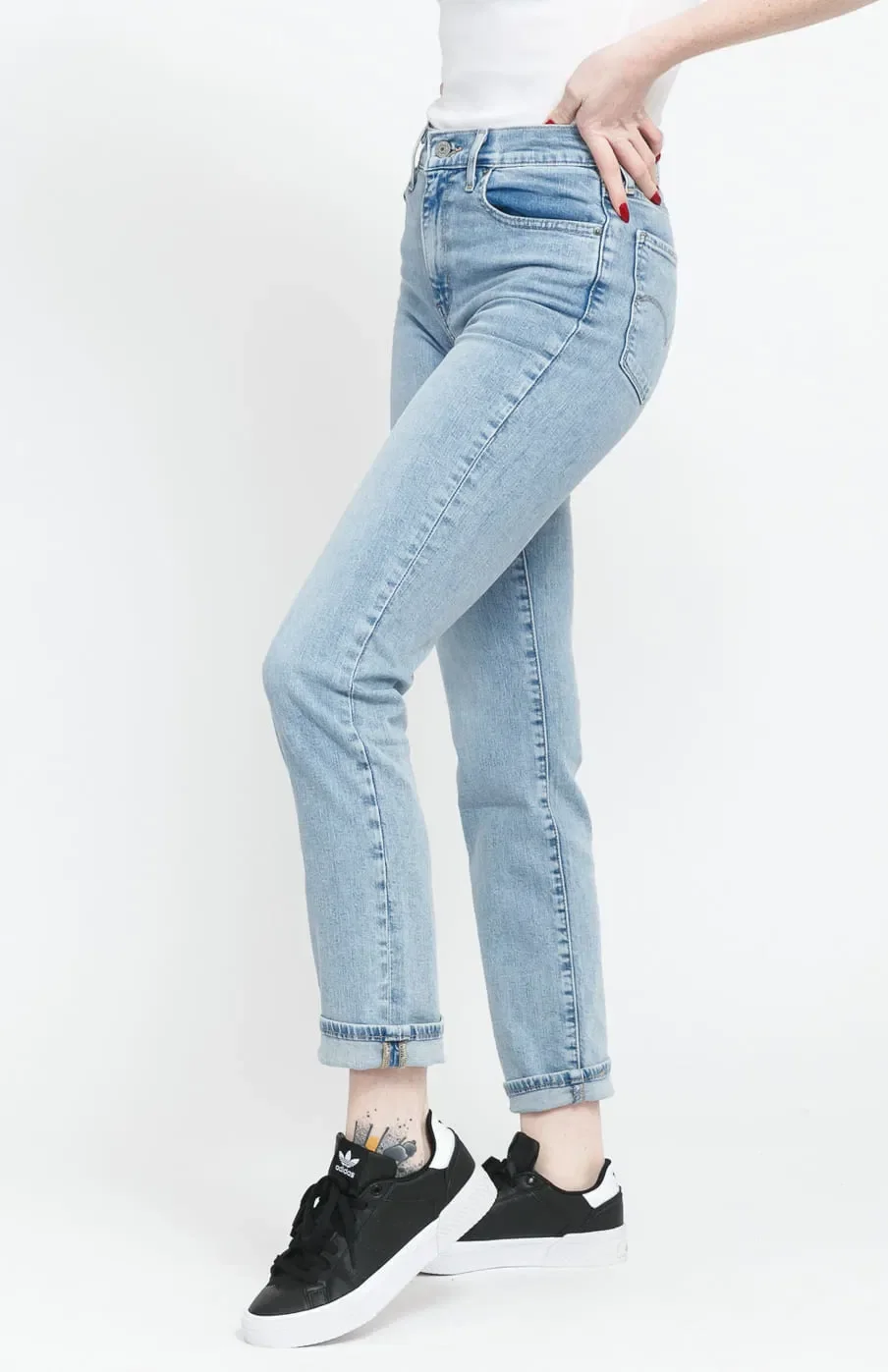 Женские джинсы Levis - 724 High Rise Straight Spill The Tea - 24, фото №2