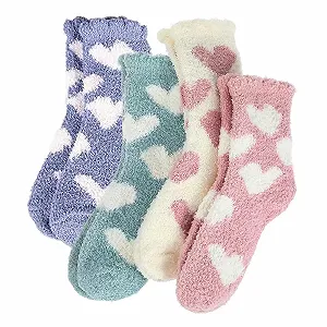 Шкарпетки Жіночі Зимові Теплі Еластичні 4 Пари - Фото 1