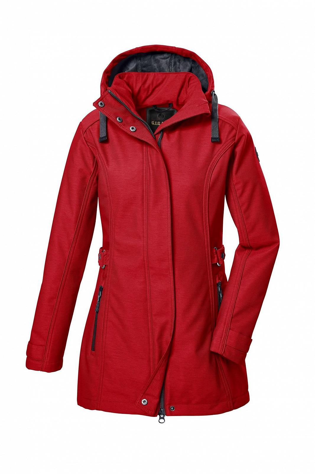 Жіноча Куртка Softshell G.I.G.A. DX Gw 22 Wmn Sftshll Prk з капюшоном, що знімається, фото №1