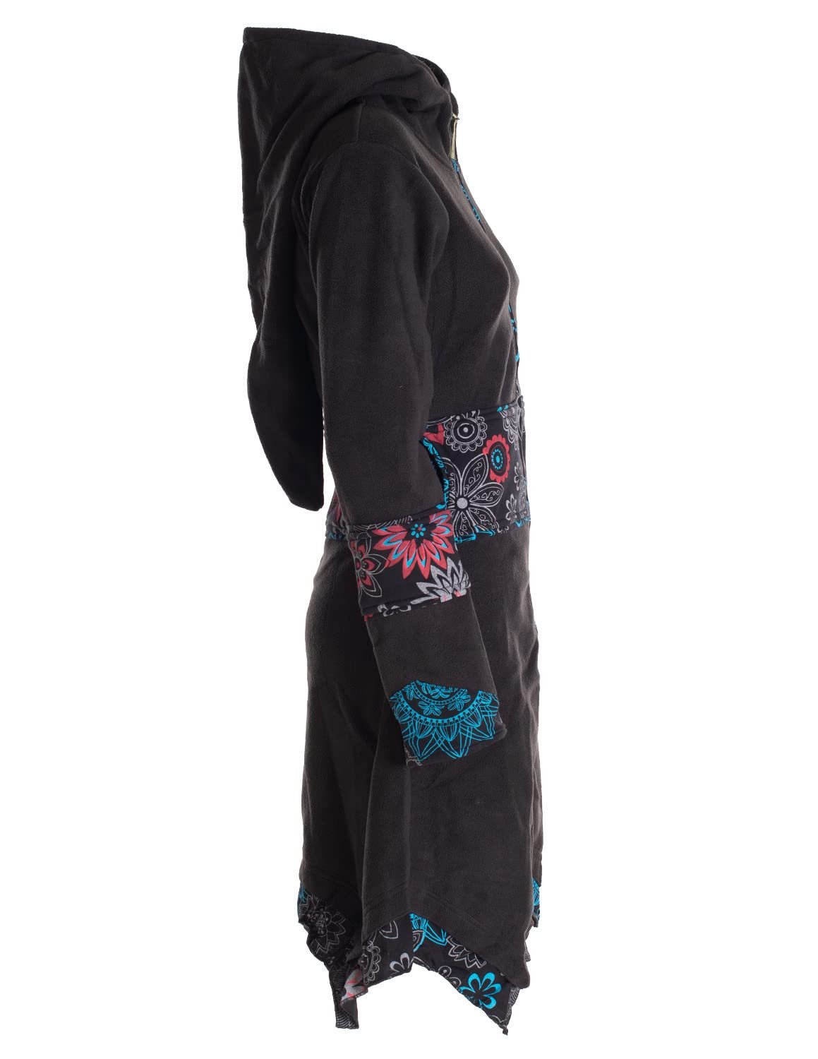 Жіноче флісове пальто-кардиган Vishes з капюшоном та загостреним капюшоном, фото №3 Жіноче флісове пальто-кардиган Vishes з капюшоном та загостреним капюшоном, фото №3