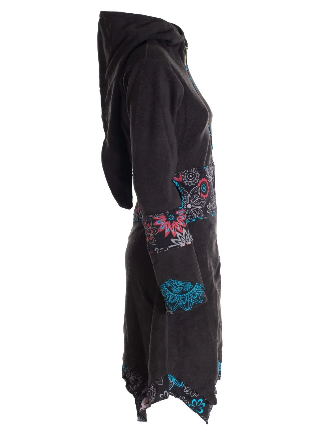 Флисовое пальто Vishes Кардиган с капюшоном и остроконечным капюшоном, фото №3 Флисовое пальто Vishes Кардиган с капюшоном и остроконечным капюшоном, фото №3