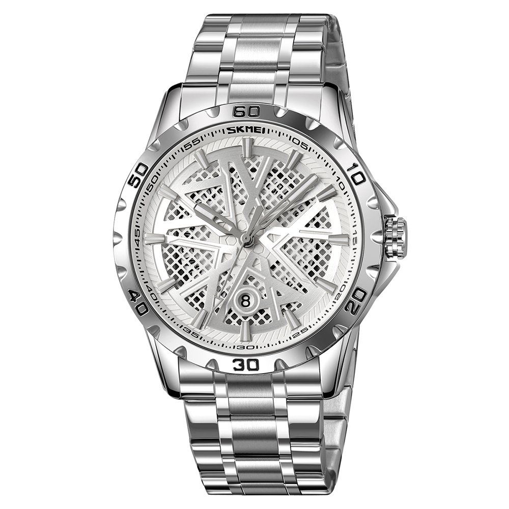 Годинник Skmei 9337SISI Silver, фото №1