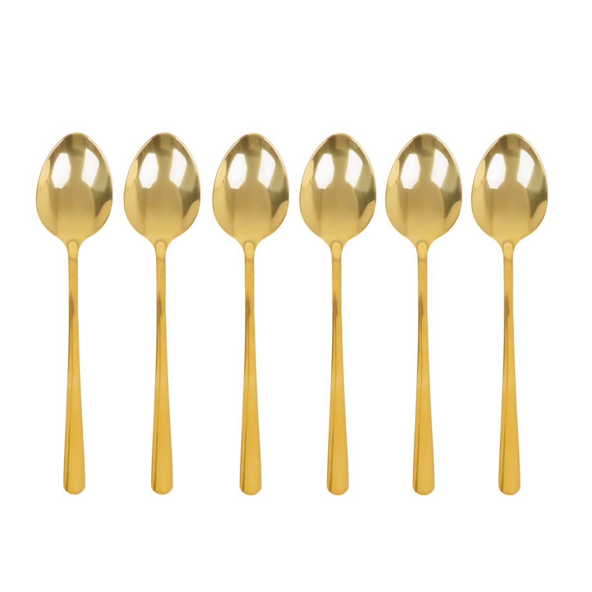 Набор столовых приборов HOMLA Lugano 24 предмета нержавеющая сталь Золотой, фото №6 Набор столовых приборов HOMLA Lugano 24 предмета нержавеющая сталь Золотой, фото №6