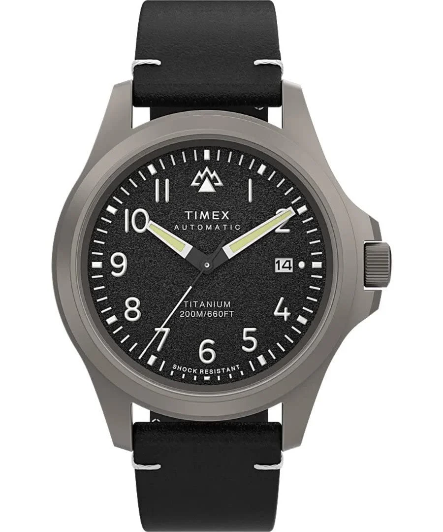 Мужские аналоговые часы Timex Expedition North Automatic, черные, Minimalist, фото №1 Мужские аналоговые часы Timex Expedition North Automatic, черные, Minimalist, фото №1