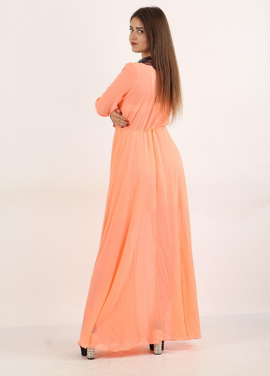 Платье Enna Levoni L Оранжевый (ND-5116-Orange), фото №4