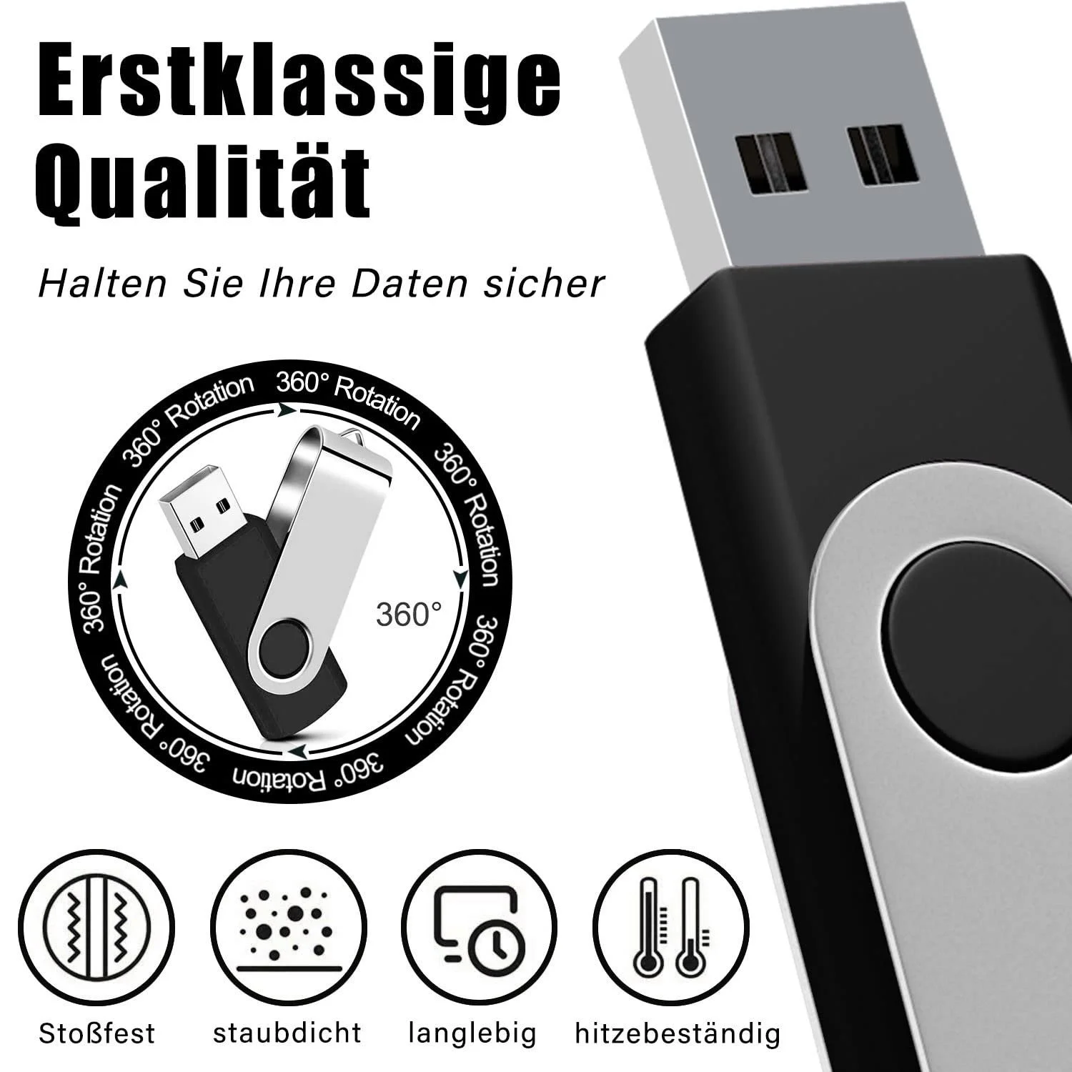 Набір USB-накопичувачів EASTBULL 50 шт. 8GB USB 2.0 Multicoloured, фото №3 Набір USB-накопичувачів EASTBULL 50 шт. 8GB USB 2.0 Multicoloured, фото №3