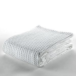 Плед Alexandra House Living Banus Білий, 140 x 190 см synthetic.ua - Фото 1