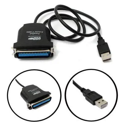 Кабель для передачи данных Dynamode USB to LPT 1.8m (USB2.0-to-Parallel), фото №3