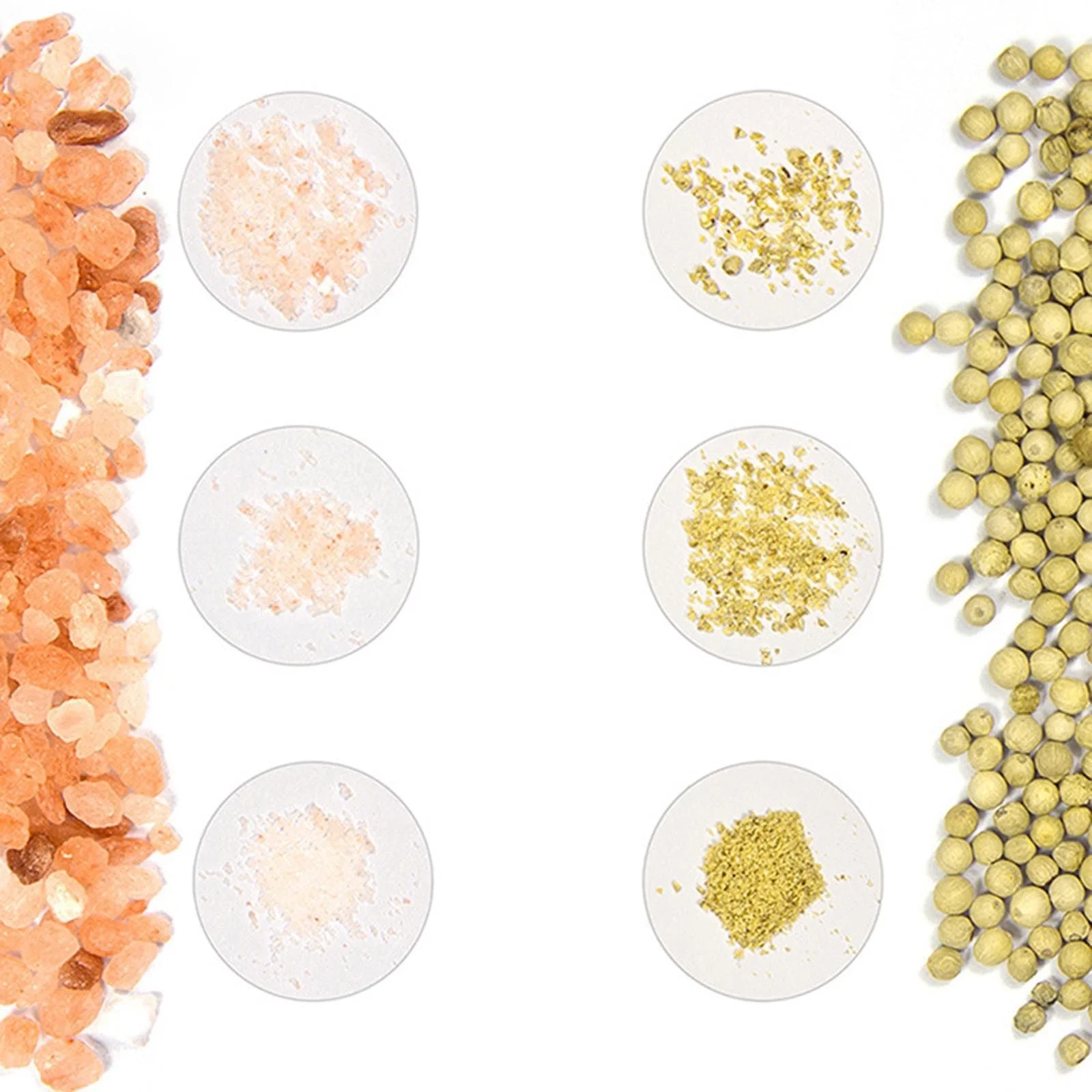 Ручна Млин Wood and Mill Кухонний Сервіз 3 Розміри для Спецій, фото №8