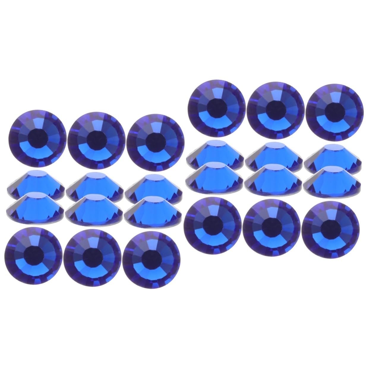 Стразы Плоские FRCOLOR 2880 шт. для дизайна ногтей, украшений для воды, маникюра, чехлов для телефонов и рукоделия, яркие цвета для творческих дизайнов, фото №1