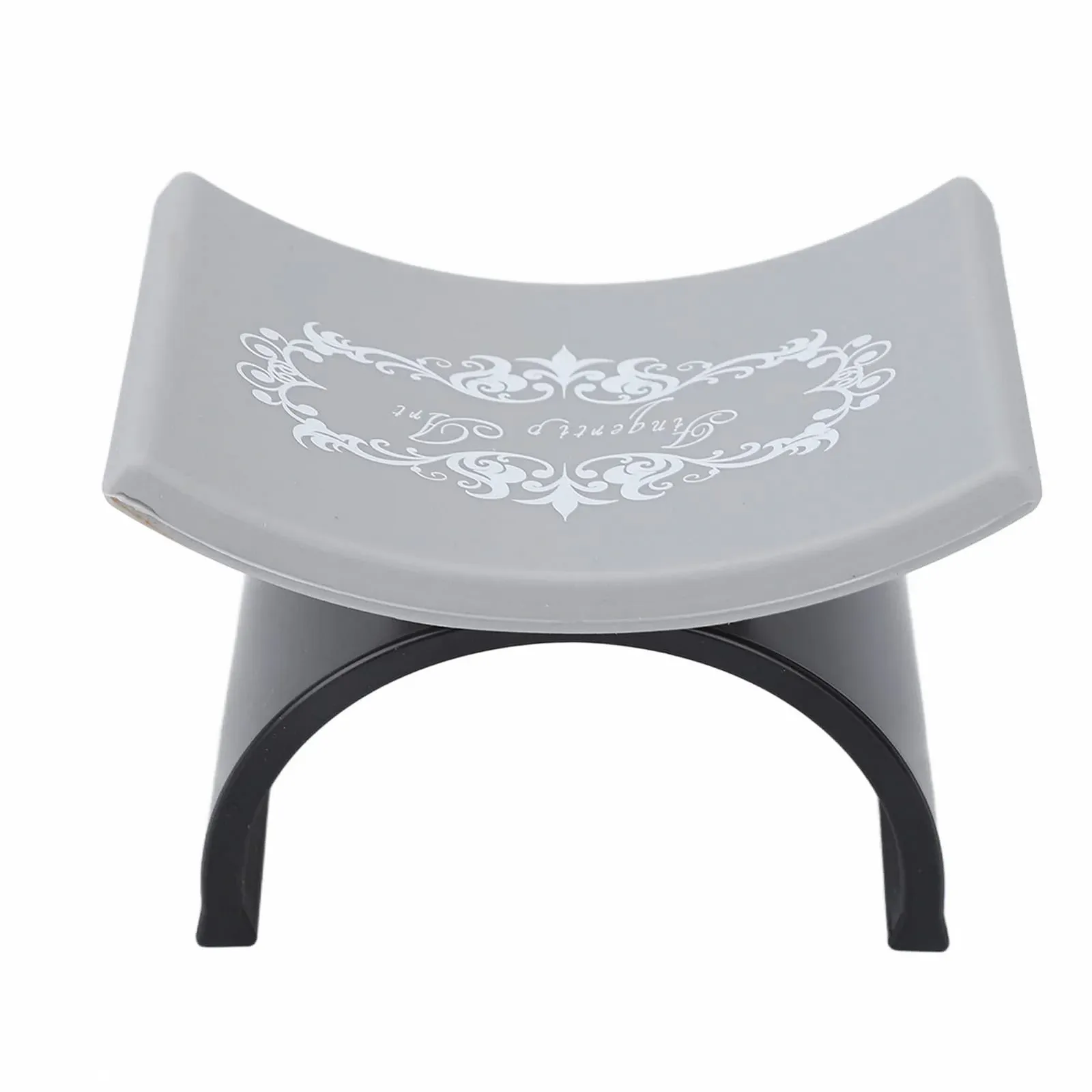 Підставка для рук манікюрна Силіконова U-подібна Подушка для рук BLACK, фото №1