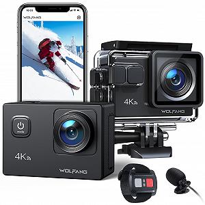 Екшн-камера WOLFANG GA100 4K 20MP - Фото 1