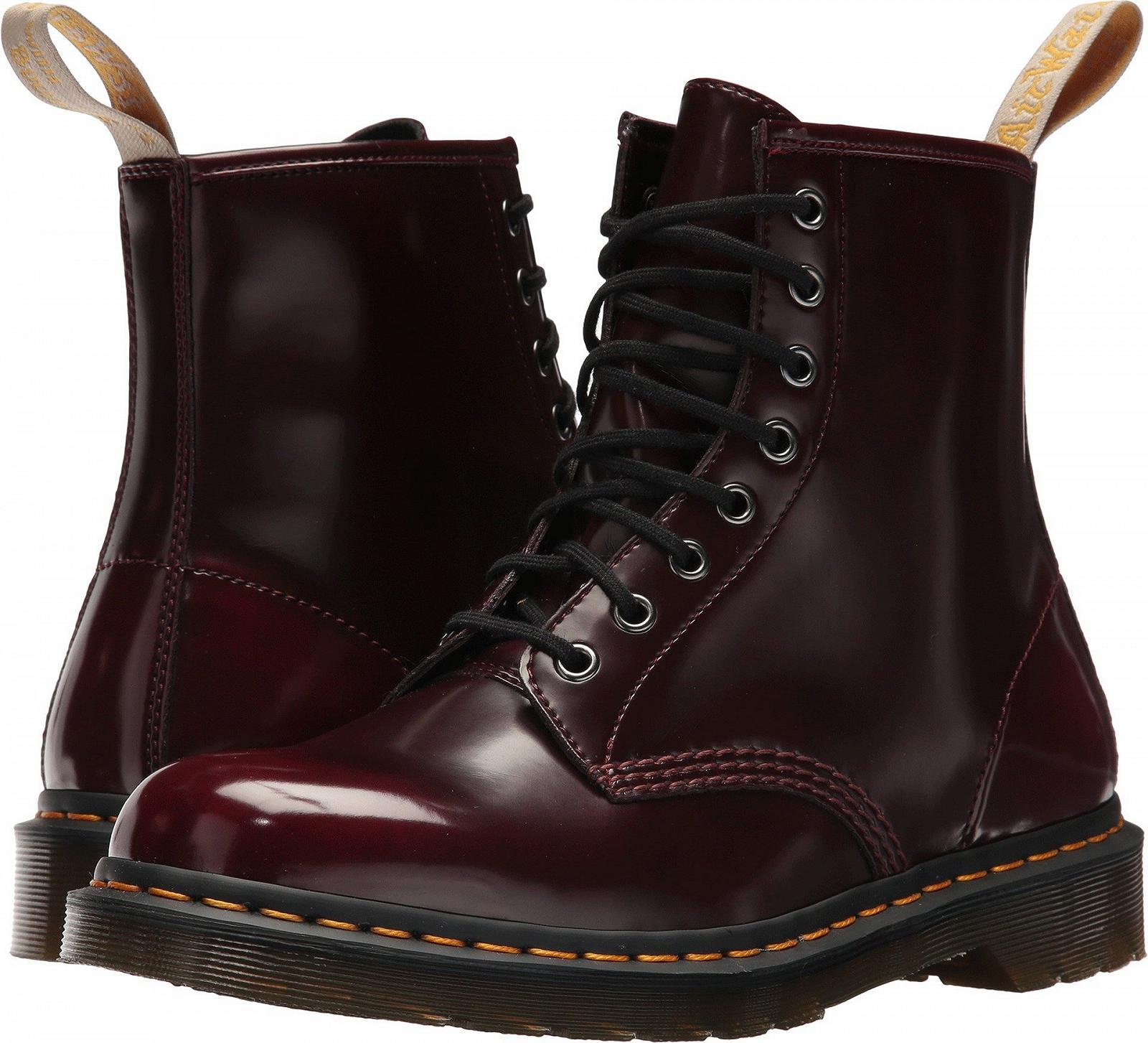 Черевики Dr. Martens 1460 Vegan Crushed Velvet Жіночі, чорні, фото №1