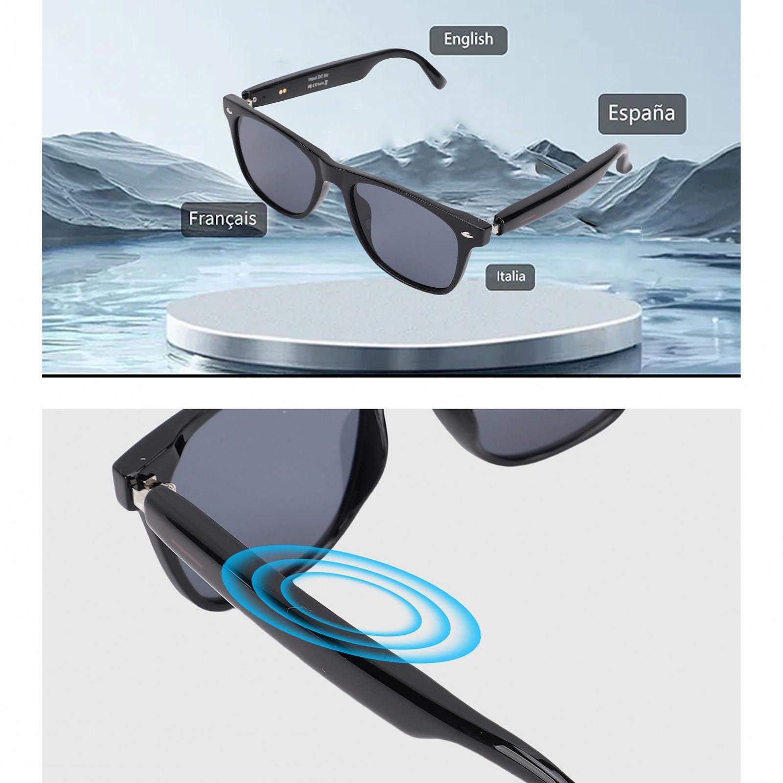 Умные очки KI-Smart, Перевод в реальном времени на 144 языках, Солнцезащитные, фото №8 Умные очки KI-Smart, Перевод в реальном времени на 144 языках, Солнцезащитные, фото №8